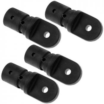 Accesorio Bimini Nailón Marino 4 Piezas, Tubo 21 mm, Ojo Negro