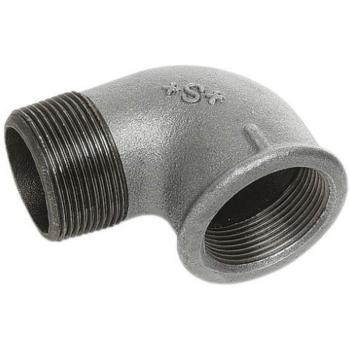 Gomito 90g M.F. Ghisa Zincata D1,1/4 FIG.92 (AMAFLEX)