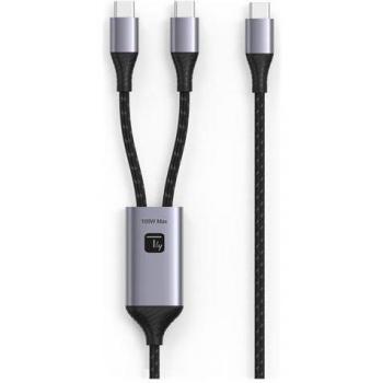 Techly USB‑Kabel 1,50 m – 100 W, USB 2.0 (Alternative Modell)