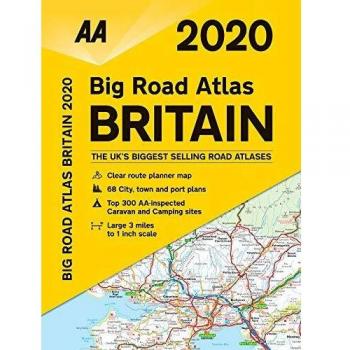 Big Road Atlas Britain 2020 Spiral bound