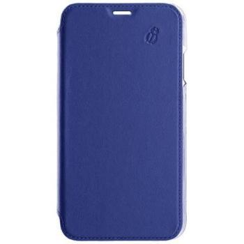 Folio iPhone 12 / 12 Pro en Cuir Bleu Crystal Beetlecase