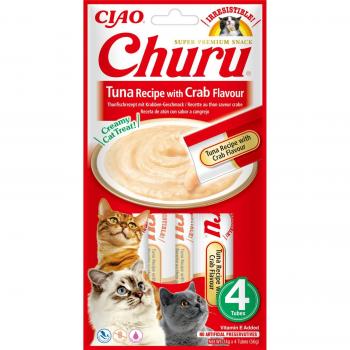 Pack 4 Tubos de 14g – Atún & Cangrejo