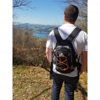 Multifunktions-Rucksack BearCraft – E‑Book inklusive, schwarz, 143710