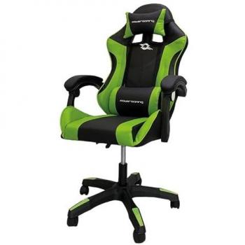 Silla PowerGaming para Gamers Negro/Verde