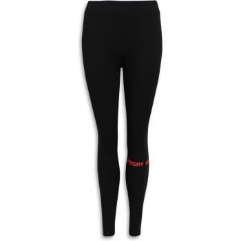 Legging de talle alto Sportswear negro Superdry para mujer