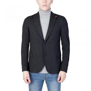 Timeless 2XL Black Plain Button Blazer