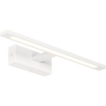 Applique murale Jerre blanche 41,5 cm avec éclairage LED IP44