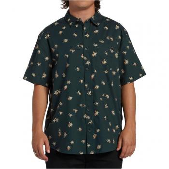 Billabong Hemd Sundays ABYWT00232 Grün Regular Fit S male