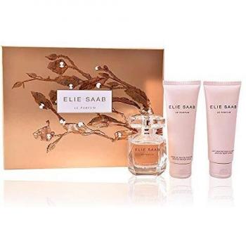 Elie Saab Le Parfum Geschenkset EDP Spray 50 ml + Bodylotion 75 ml + Duschcreme 75 ml