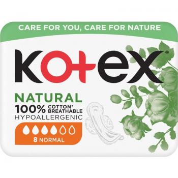 Kotex Natural Normal 8 assorbenti – set di 8