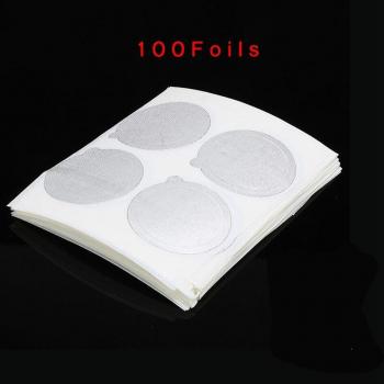 ICafilas 50 Empty Nespresso Pods with Adhesive Aluminum Lids for DIY Coffee