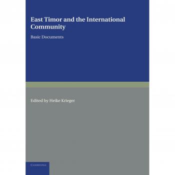 East timor and the international community