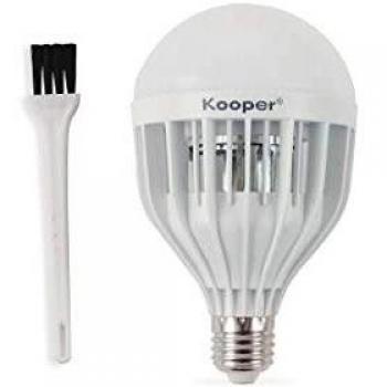 Kooper Lampadina Antizanzara 60W 900LMN Bianco E27 Luce Fredda