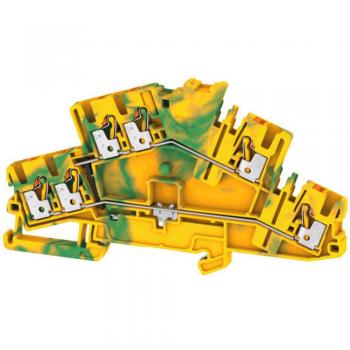 A2T 2.5 3C PE Green/Yellow Terminal Block