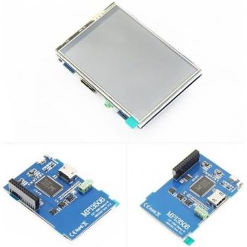 Pantalla LCD 3.5” con HDMI y puerto mini‑USB 5 V/2 A – Compatible Raspberry Pi / ARM / PC