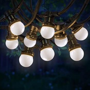 Guirlande Guinguette 40m IP65 Blanche
