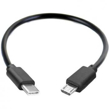 Kabel zur Daten-Synchronisation 1m Typ-C zu Mikro USB robustes Tablett-Zubehör