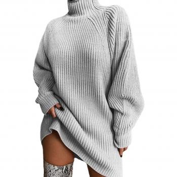 Vestido Mujer Lila Manga Larga