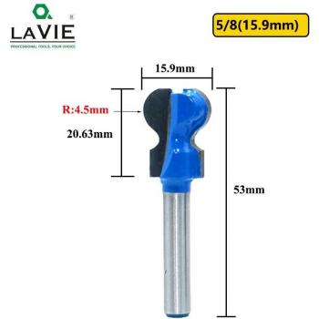 LAVIE Mèches de Routeur 6mm 1/4 – Fraises Double Doigt pour Travail du Bois