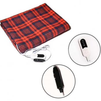 RoadRoam 12V Electric Car Blanket – 150x100 cm