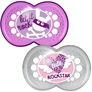 MAM Original Soothers with Self Sterilising Travel Case