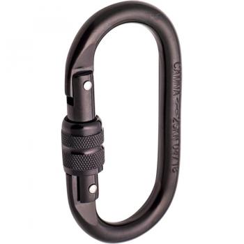 Alloy Steel Screw Locking Carabiner for Climbing