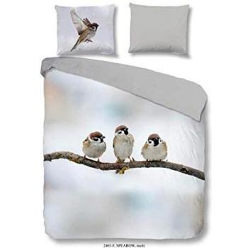 Good Morning! Parure de lit 2 Personnes Flanelle Animaux