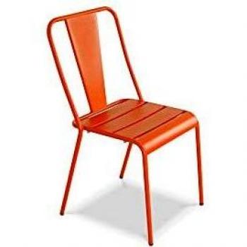 Chaise de Jardin en métal Dieppe Oviala