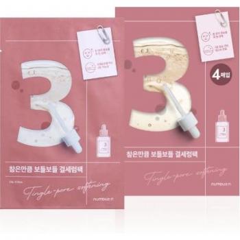 Numbuz Masque rafraîchissant Tingle‑Pore 27 g, pack de 4