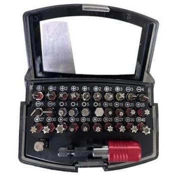 Juego de Puntas Blim 32pcs con Adaptador de Cromo-Vanadio