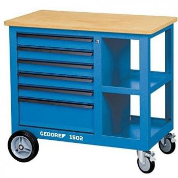 Banco da lavoro professionale Gedore 1502 S con morsa
