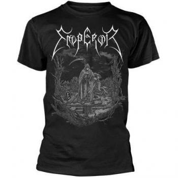 Emperor Unisex Luciferian T-Shirt Lange Mouwen L Zwart