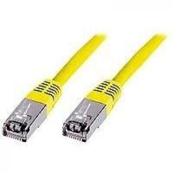 Câble patch RJ45 PVC AWG 26/7 CAT 5e SF/UTP Blindé Bt Orange 5 m