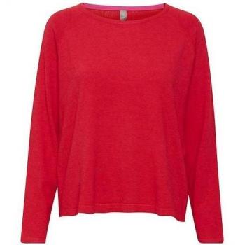 Frauensweater Culture Annemarie Solid Rot Medium