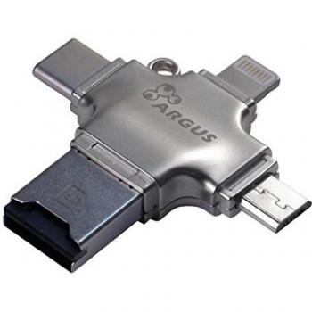 R‑010 InterTech Argus Reader Schede Grigio