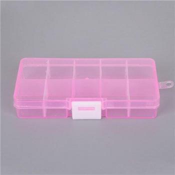 HMC 10-Grid Container for Nail Art and Jewelry