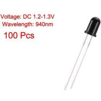 940nm Infrared Receiver Diode 15pcs 3mm