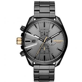 Montre Diesel Chronographe MS9 Acier Inoxydable Noire Homme DZ4474