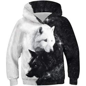 Felpa Natalizia 3D RAISEVERN – Stampa Leggera, Unisex, 3‑10T