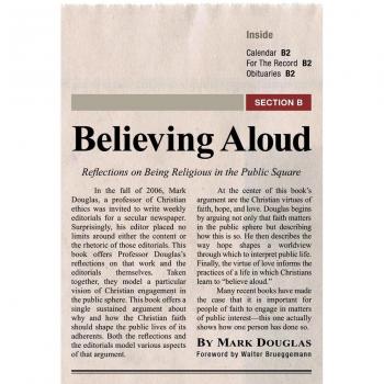 Believing Aloud