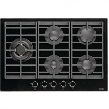 Gorenje Gas Cooktop 76cm, Black