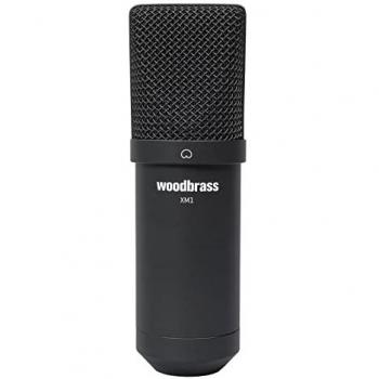 Microphone XLR Cardioïde WOODBRASS XM1 pour Enregistrement et Streaming