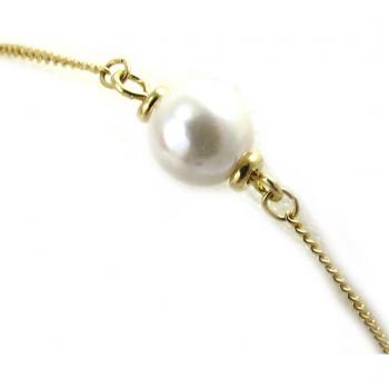 M6670 Lily's Perla Gold Plated Wristpiece
