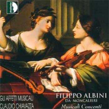 Filippo Albini Da Moncalieri: Musicali Contenti (1623/26)