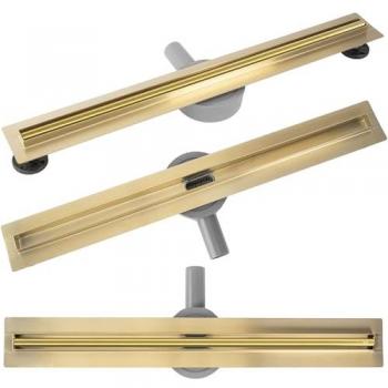 Linear Drain Neox Slim Pro Gold 80 by REA