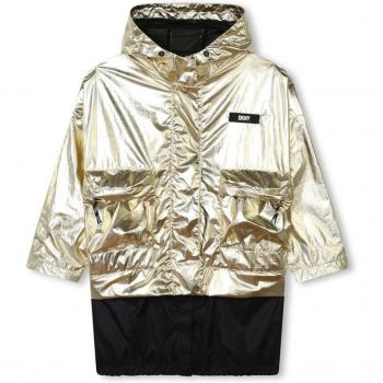DKNY Veste à capuche couleur jaune
