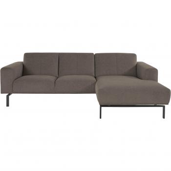 Andas Ecksofa Lungre, L-Form, extra hohe Füße
