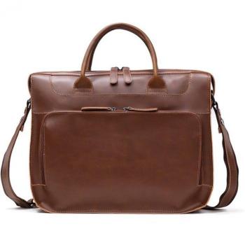 Men's Travel Leather Handbag