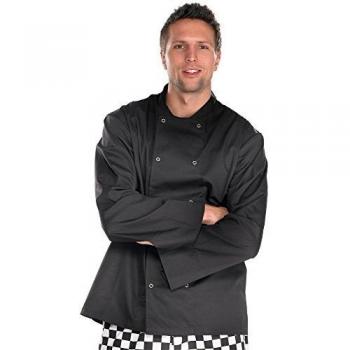 B-Click Workwear Chefs Jkt LS Bl XL