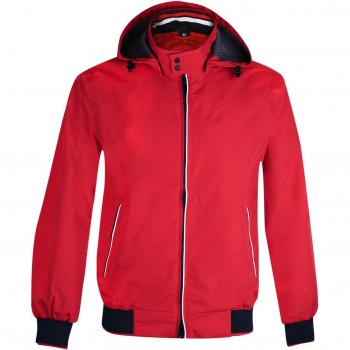 Wellensteyn College Herrenjacke (Rot/Weiß) XXL